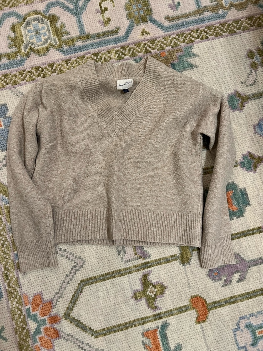 v-neck sweater